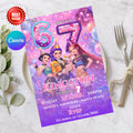 6 7 Kpop Birthday Invitation template Editable Canva Digital Download